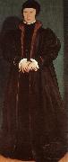 Hans Holbein Christina of Denmark Duchess of Milan Norge oil painting reproduction
